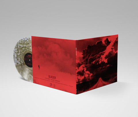 Glacier - A Distant, Violent Shudder - Golden Rust Vinyl [LP] / No Light Ever Vinyl [LP] Bundle