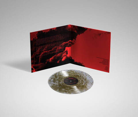 Glacier - A Distant, Violent Shudder - Gold Rust Vinyl [LP] + T-Shirt Bundle